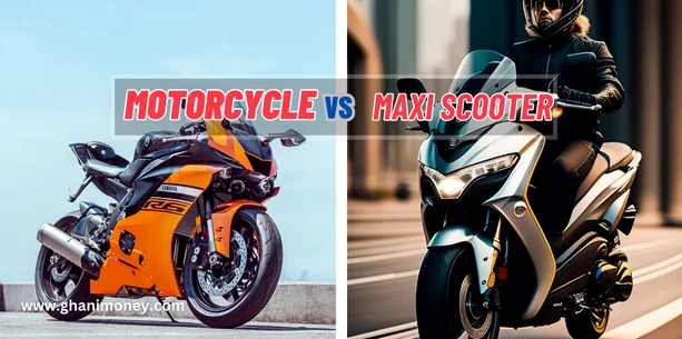 Motorcycl vs scooter